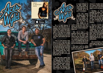AcesWyld - Band Info Promo Sheet