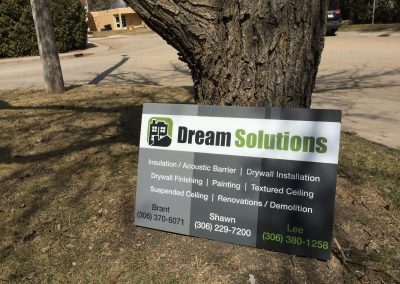 Dream Solutions - Lawn Sign