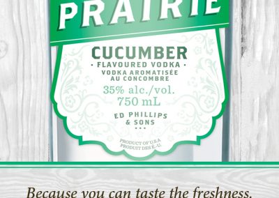 Prairie Organic Spirits - Cocktail Menu