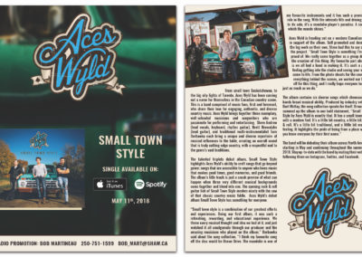 Aces Wyld - Small Town Style Release Info Sheet