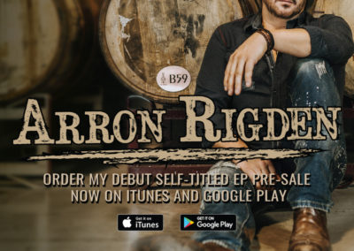 Arron Rigden - Album Release