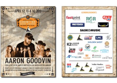 Saskatchewan Country Music Association - 2019 Awards Program